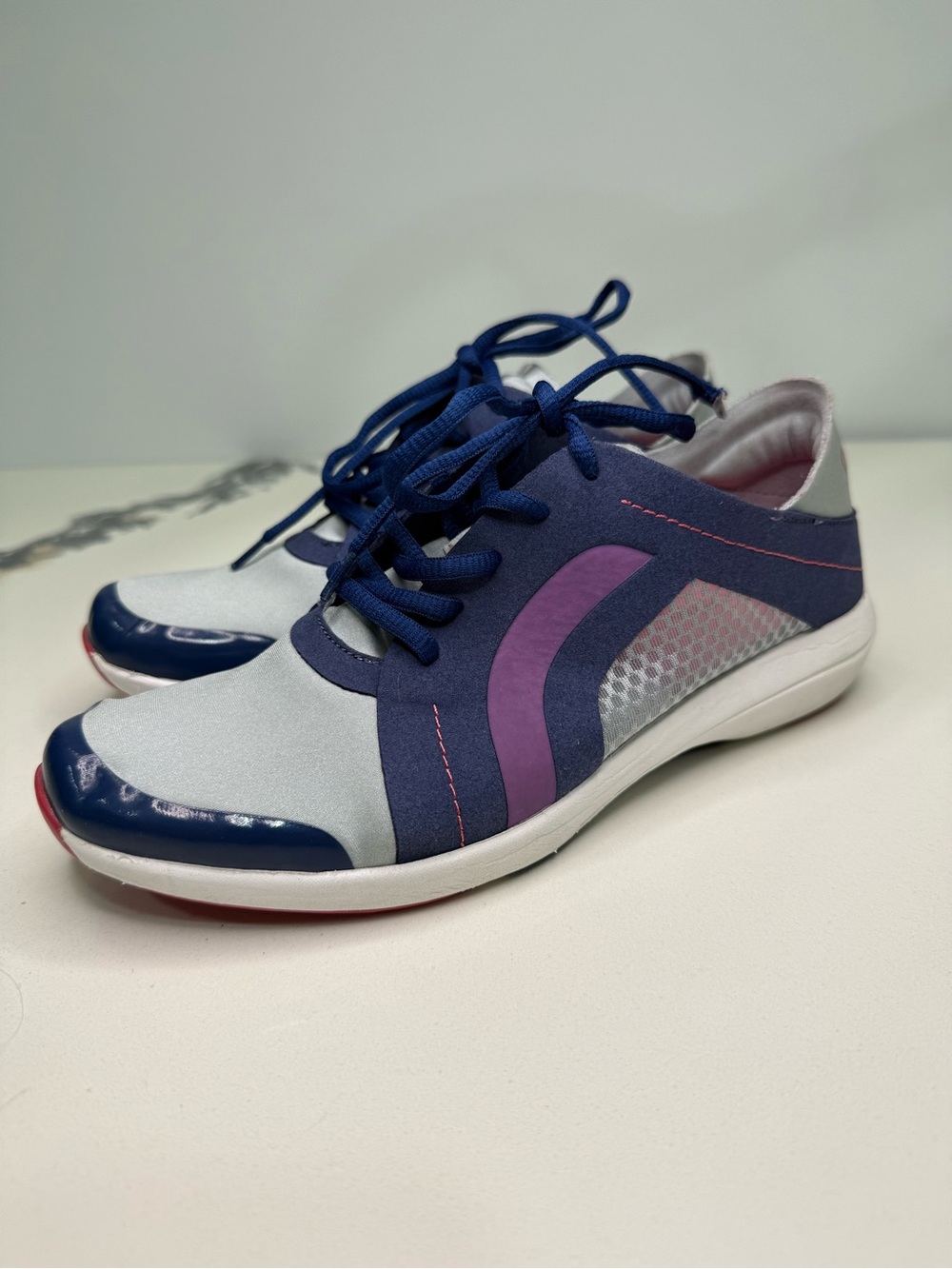 Aetrex Shoes Womens Size 7 W Multicolor SB506W Walking Sneakers Comfort
